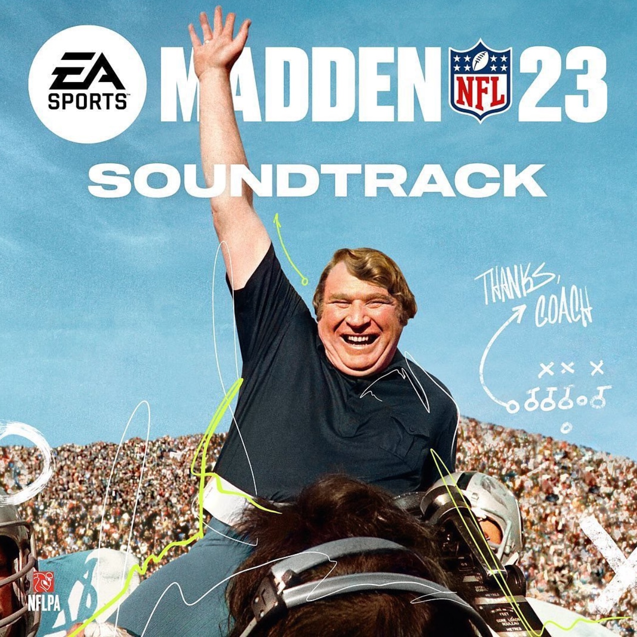 EA's Madden 23 soundtrack cover art